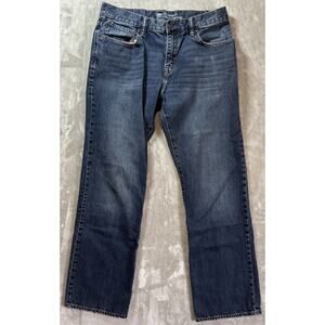 Gap Jeans Mens 33x32 Coupe Standard Fit Straight Americana Retro Designer Casual